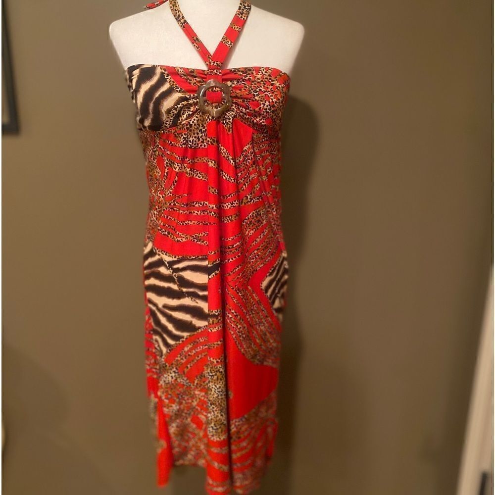 Jon & Anna Halter Dress/ Swimsuit Coverup - Picture 2 of 10
